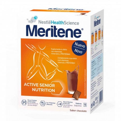 MERITENE (30 G 15 SOBRES CHOCOLATE)